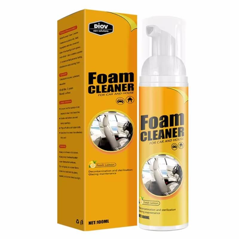 Spuma curatare interior auto, piele, plastic si vinilin 100ml