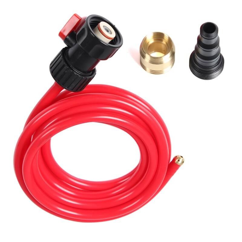 Set Desfundat Tevi cu Furtun Pulverizare 360 grade