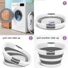 Cos pliabil pentru rufe, camping, transport si uz casnic 40L