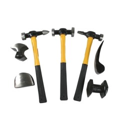 Set 3 ciocane cu 4 nicovale tinichigerie indreptare tabla caroserie