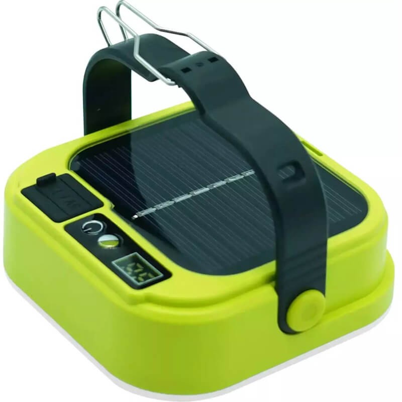 Lampa solara reincarcabilla cu powerbank calatorii si camping