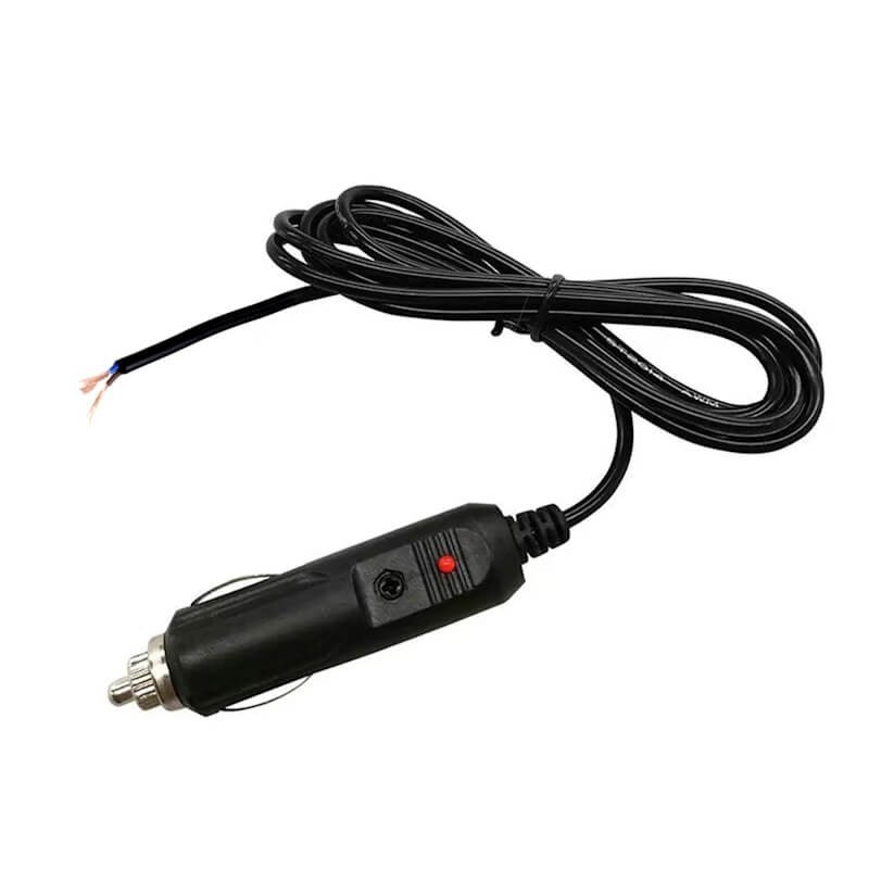 Stecher Mufa Bricheta Priza Auto 12V  cu Siguranta si Cablu