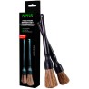 Set 2 Pensule Detailing Profesionale Gecko cu Par Natural