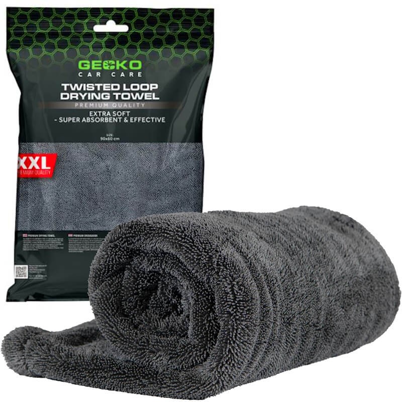 Prosop Uscare Auto Microfibra Gecko Twisted Loop absorbant