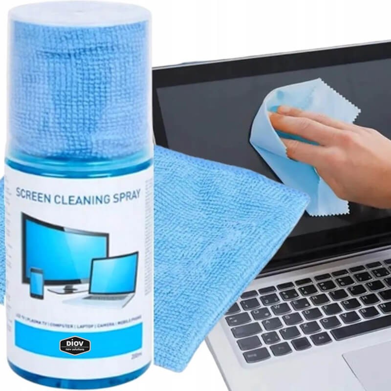 DISPLAY CLEANER Solutie pentru curatat ecrane LCD 200ml cu laveta