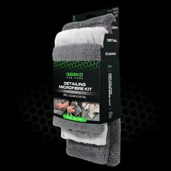 Set 3 Lavete Microfibra Gecko Detailing Uscare si Lustruire