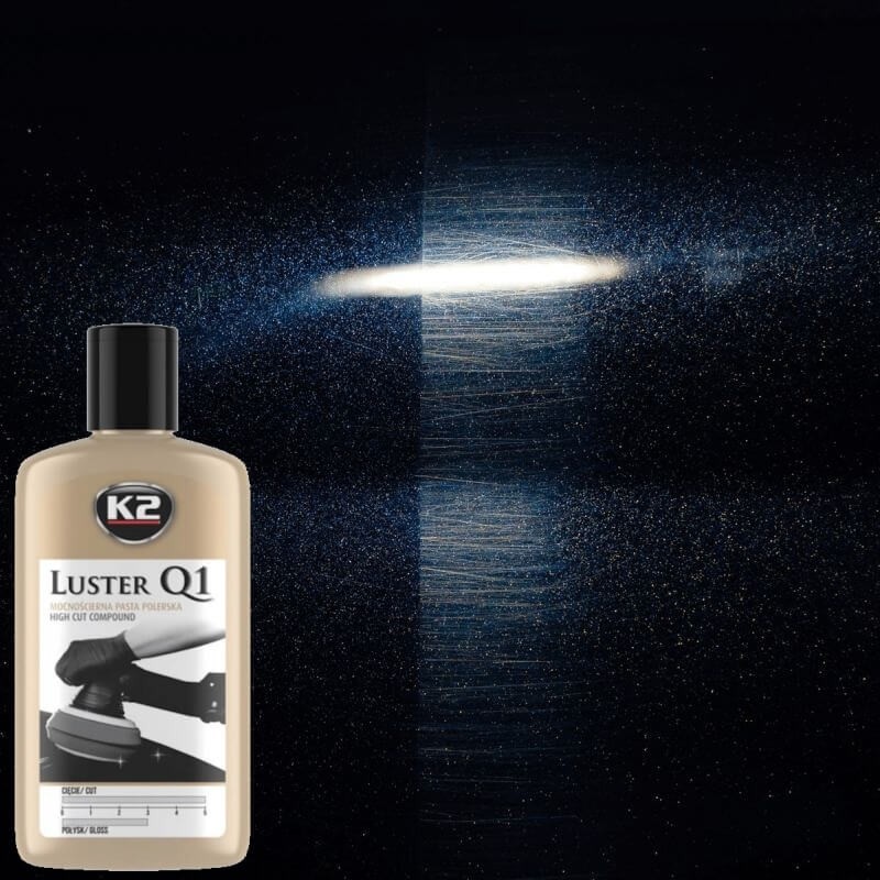 K2 LUSTER Q1 - Pasta polisare alba extrem de abraziva 250gr