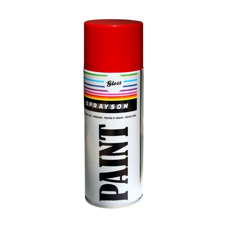 Spray Vopsea Rosie Acrilica RAL3000 Universala Rosu Lucios 400ml