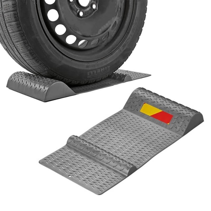 Ghidaj Limitator Parcare Garaj cu Opritor de Siguranta