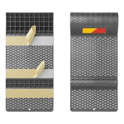 Ghidaj Limitator Parcare Garaj cu Opritor de Siguranta