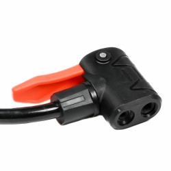 Pompa Metalica de Picior pentru Bicicleta, Auto, Moto, cu Manometru