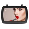 Oglinda parasolar auto pentru machiaj cu iluminare LED