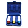 Set 3 chei tubulare de impact 17,19,21mm cu protectie din teflon