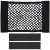 Buzunar auto cu plasa elastica organizare portbagaj cu scai 40x25 cm