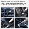 Aspirator auto cu acumulator si functie pompa umflat saltele