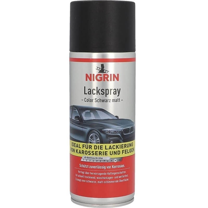 Spray Vopsea Auto Negru Mat Nigrin 400ml